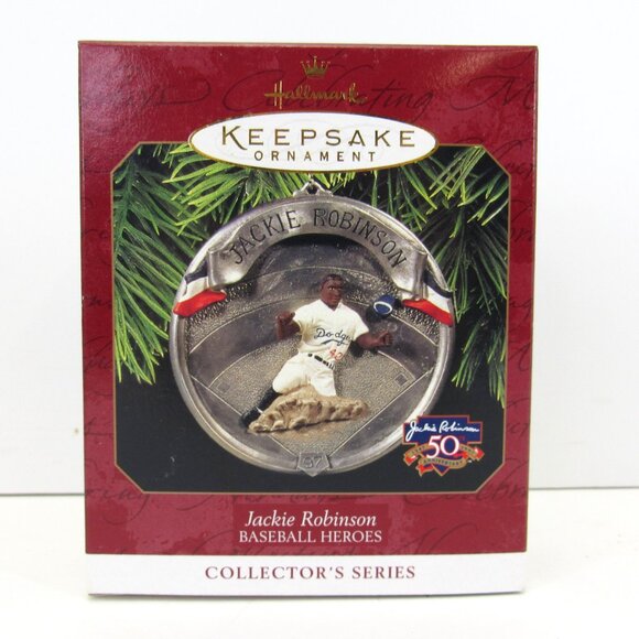 Hallmark Keepsake Ornament Collector's Series Baseball Players Lot of 3 Read - Picture 6 of 8